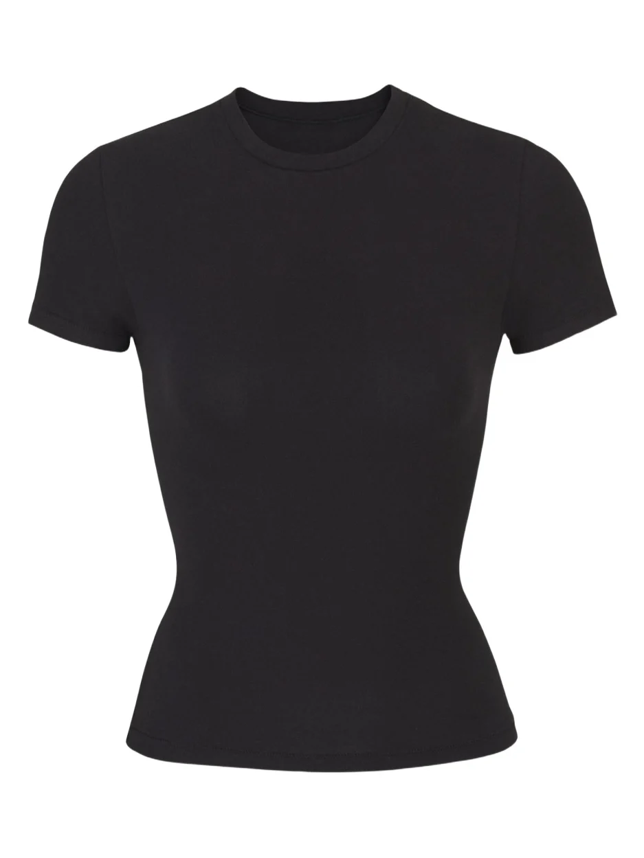 Cotton Jersey Crewneck T-Shirt Cotton Jersey Crewneck T-Shirt