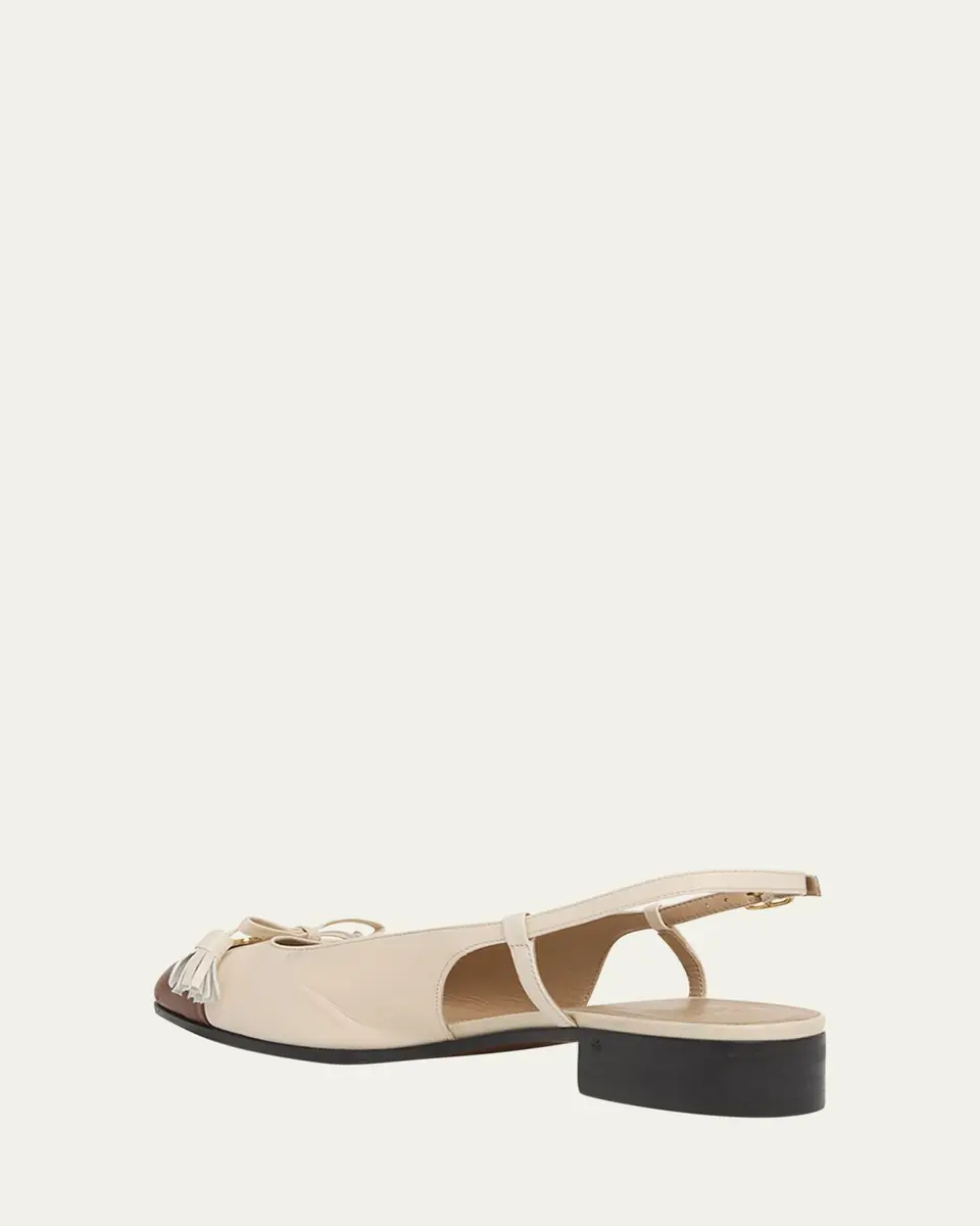 Valentino Garavani Slingback Ballerina Pumps | Thumbnail 4