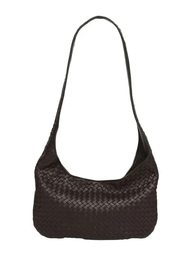 Veneto Intrecciato Leather Crossbody Bag Veneto Intrecciato Leather Crossbody Bag