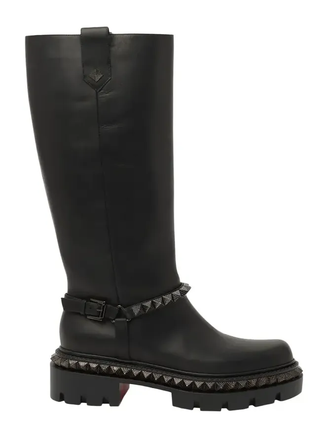 Marinetta Pyraclou Leather Knee-High Boots Marinetta Pyraclou Leather Knee-High Boots