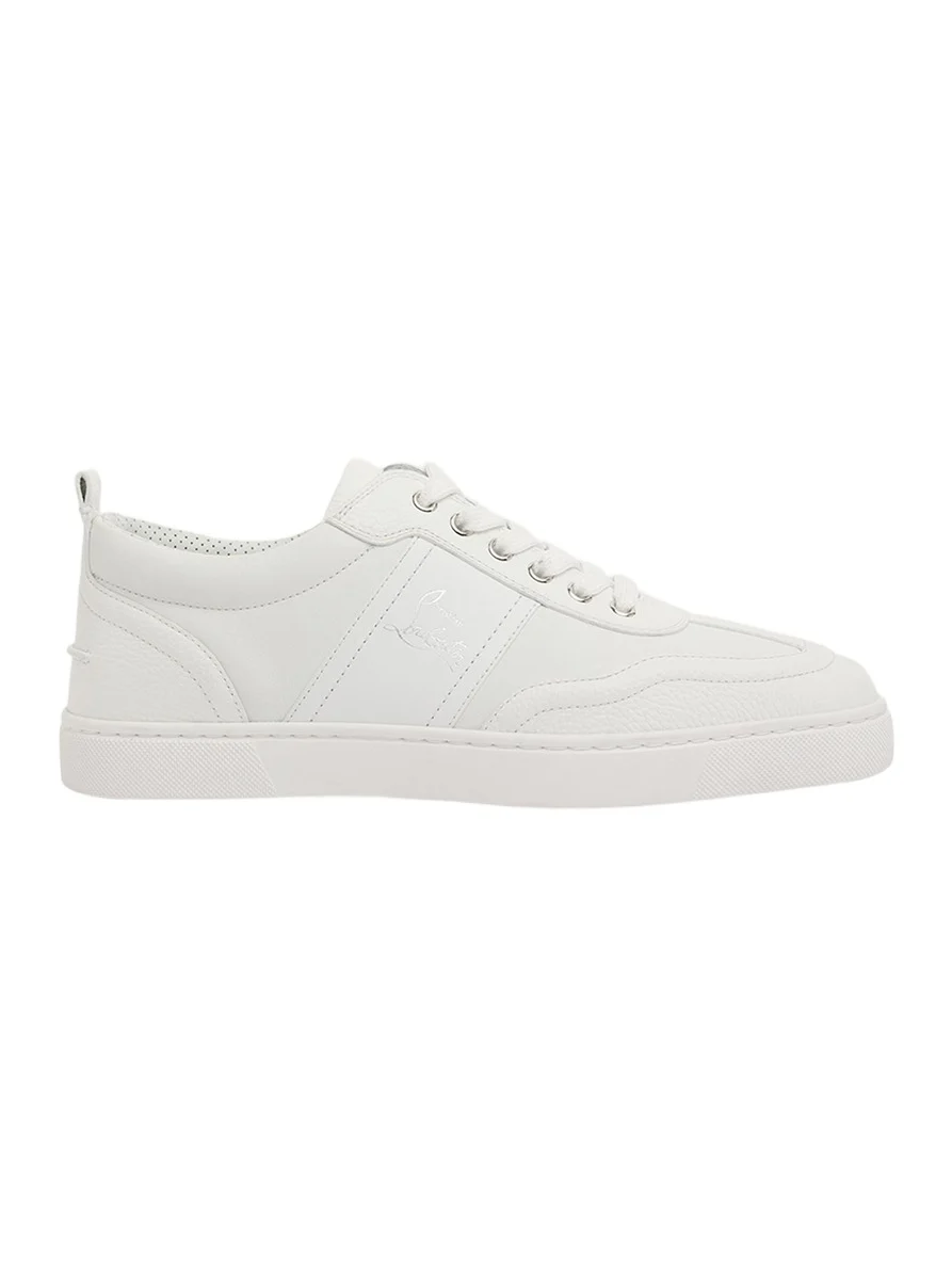 Men's Retero Grained Leather Low-Top Sneakers Men's Retero Grained Leather Low-Top Sneakers