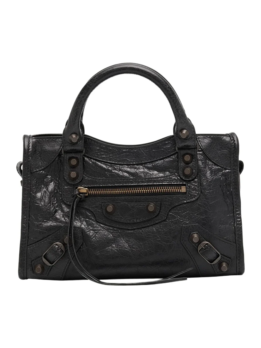Le City Mini Leather Top-Handle Bag Le City Mini Leather Top-Handle Bag