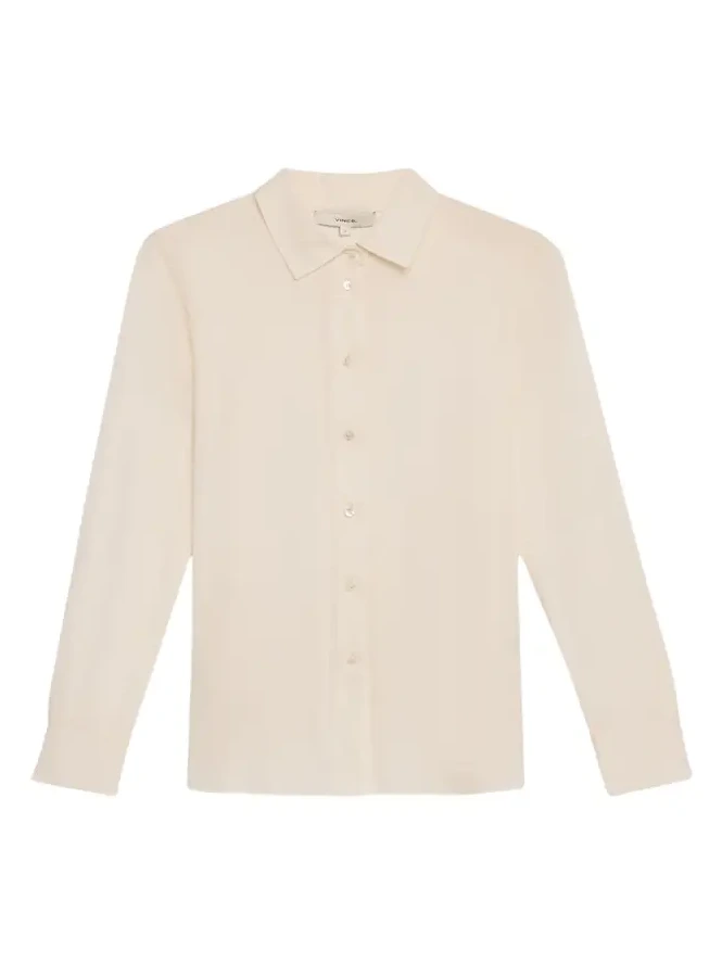 Classic Button-Front Blouse Classic Button-Front Blouse