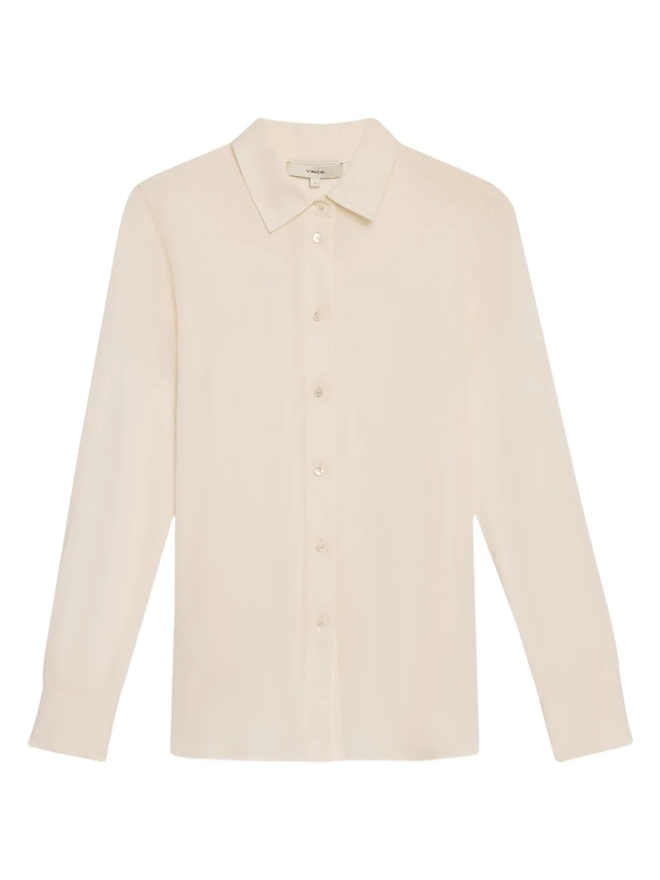 Classic Button-Front Blouse Classic Button-Front Blouse