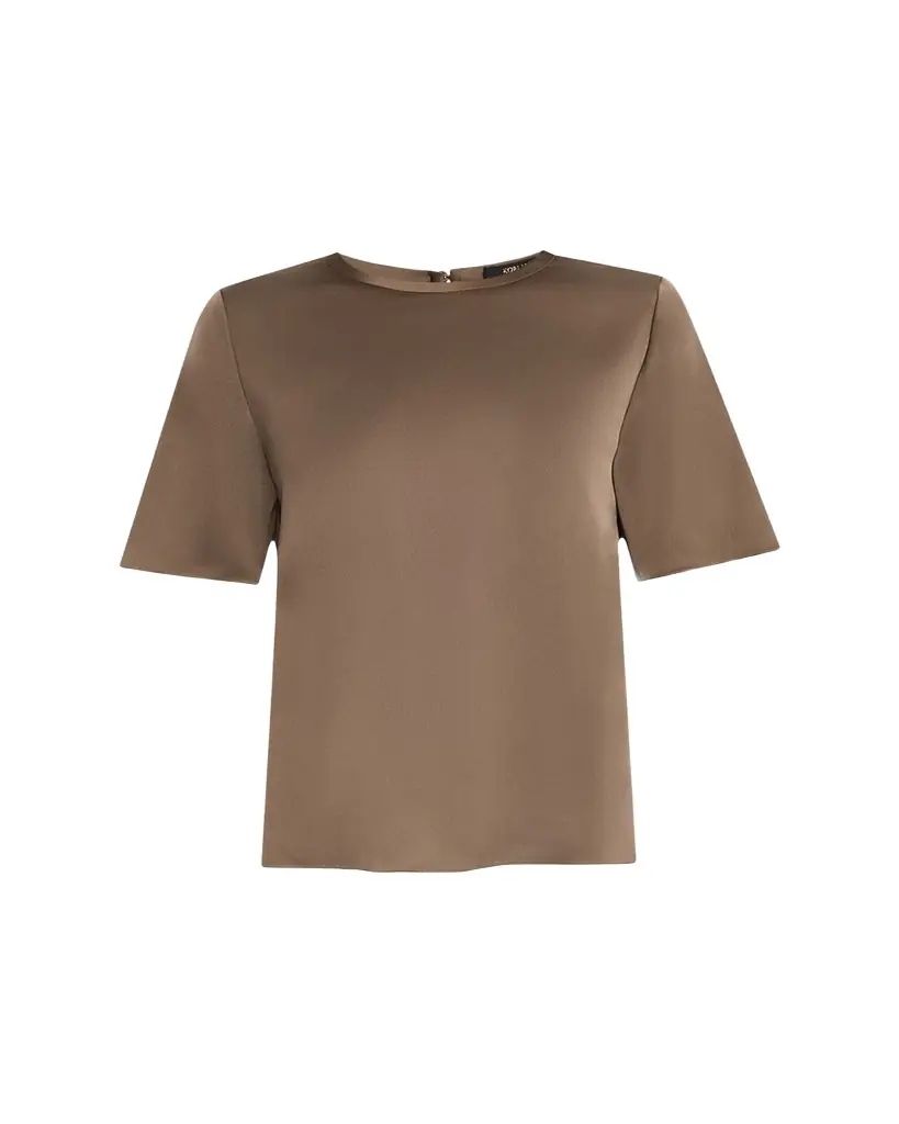 Kobi Halperin Maryl Crewneck Silk Blouse | Image 1 Kobi Halperin Maryl Crewneck Silk Blouse | Image 1