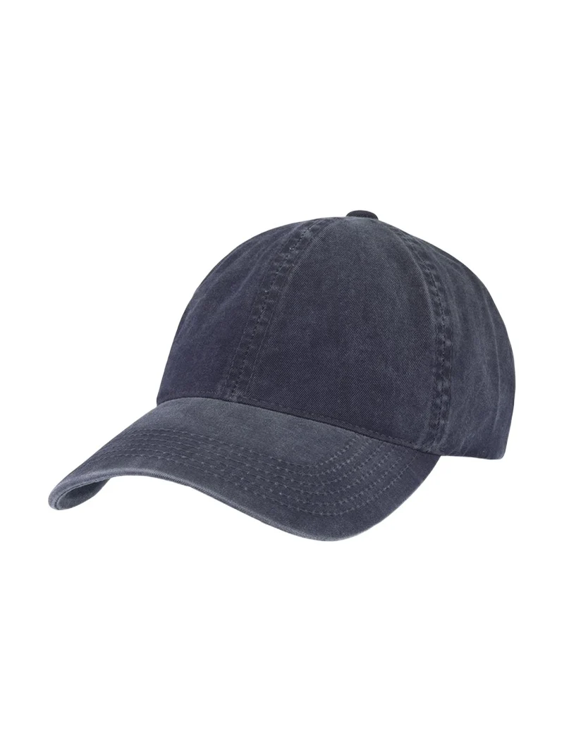 Men's Washed Cotton Six-Panel Baseball Cap Men's Washed Cotton Six-Panel Baseball Cap
