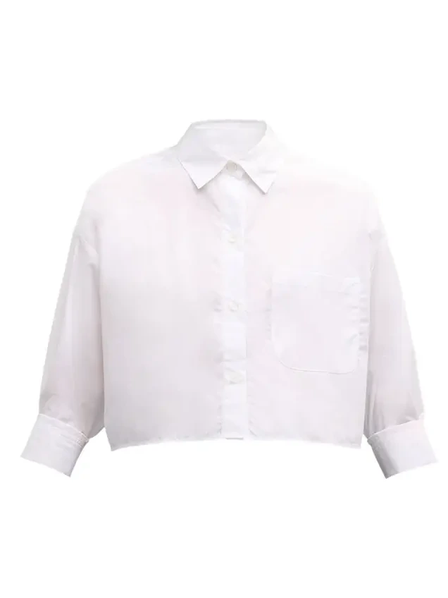 Soon To Be Ex Superfine Cotton Button-Front Shirt Soon To Be Ex Superfine Cotton Button-Front Shirt
