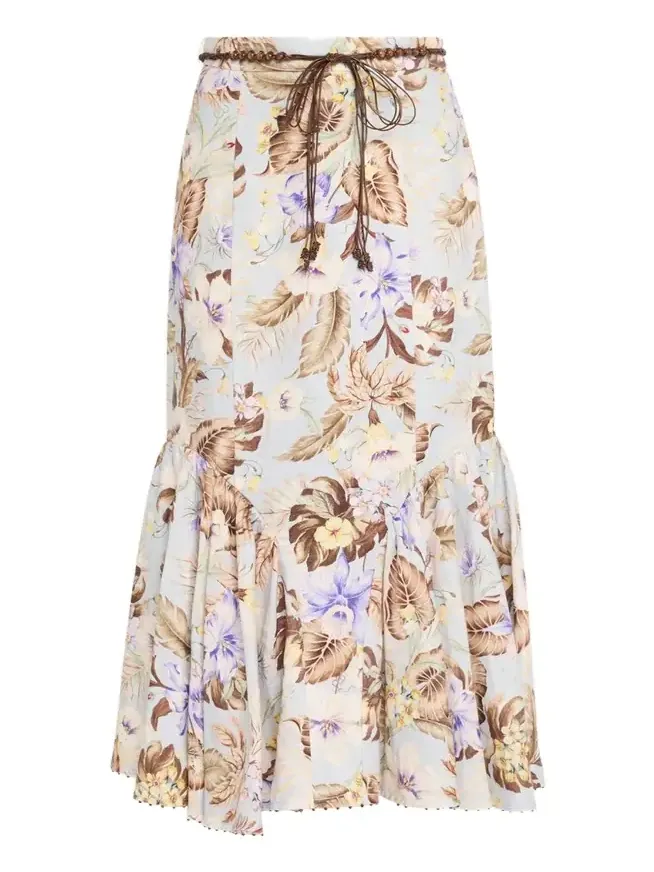 Coco Fit-&-Flare Midi Skirt Coco Fit-&-Flare Midi Skirt