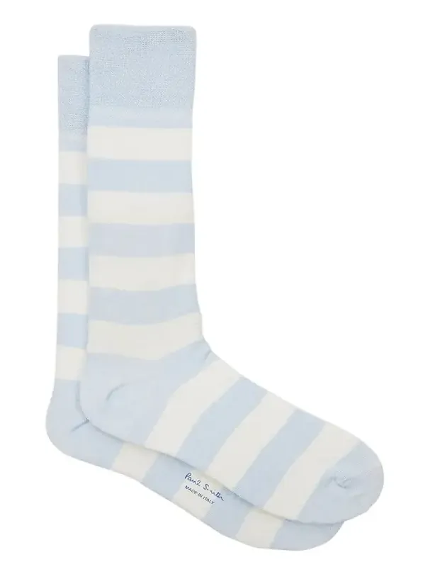 Men's Barry Thick Stripe Crew Socks Men's Barry Thick Stripe Crew Socks