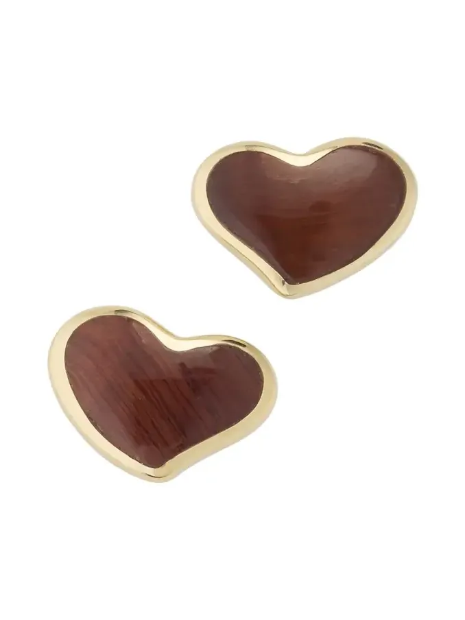 Heart Stud Earrings