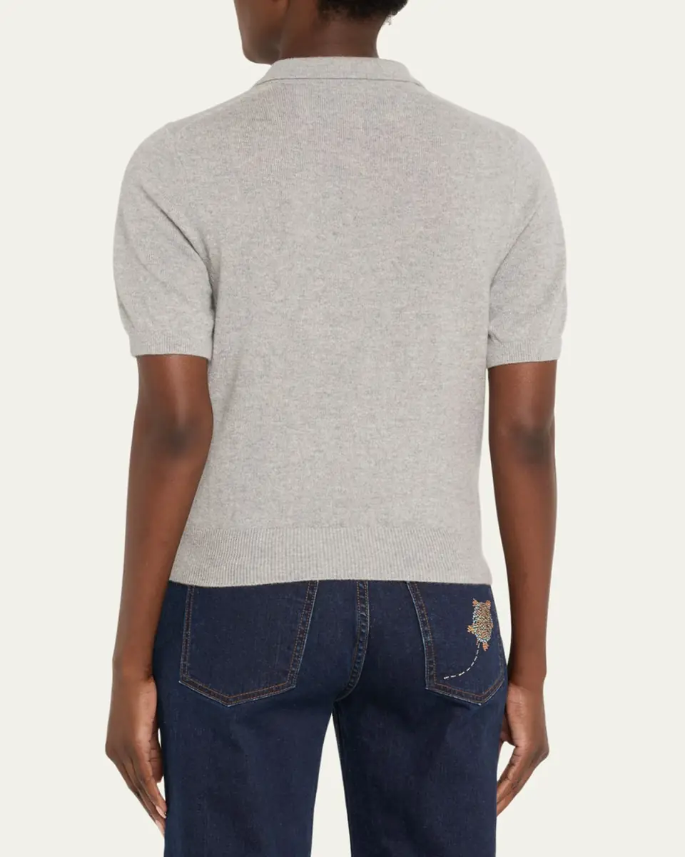 Libertine Turtle Time Cashmere Polo Sweater | Thumbnail 3 Libertine Turtle Time Cashmere Polo Sweater | Thumbnail 3