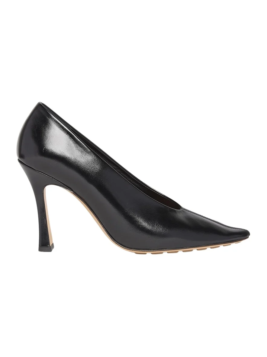 Bottega Veneta Leather Stiletto Sporty Pumps