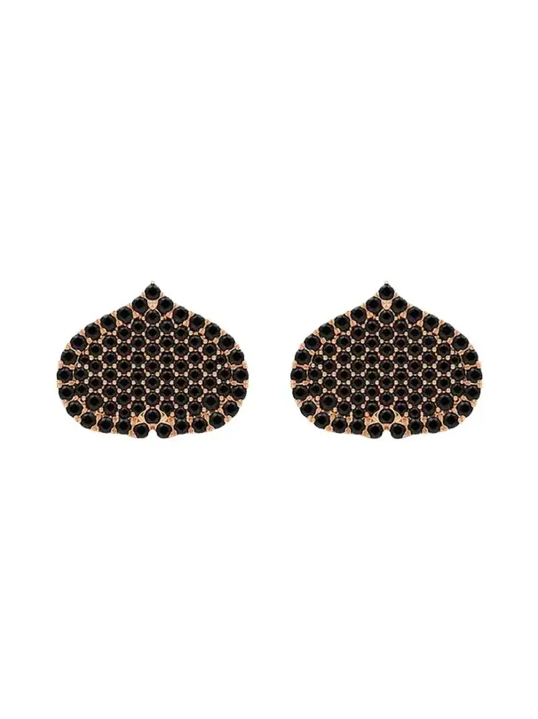 Eye Adore Black Diamond Stud Earrings