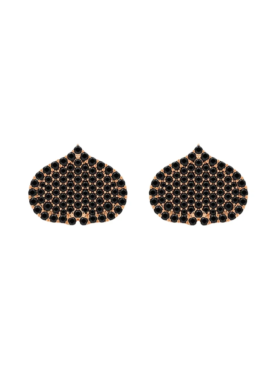 Eye Adore Black Diamond Stud Earrings Eye Adore Black Diamond Stud Earrings