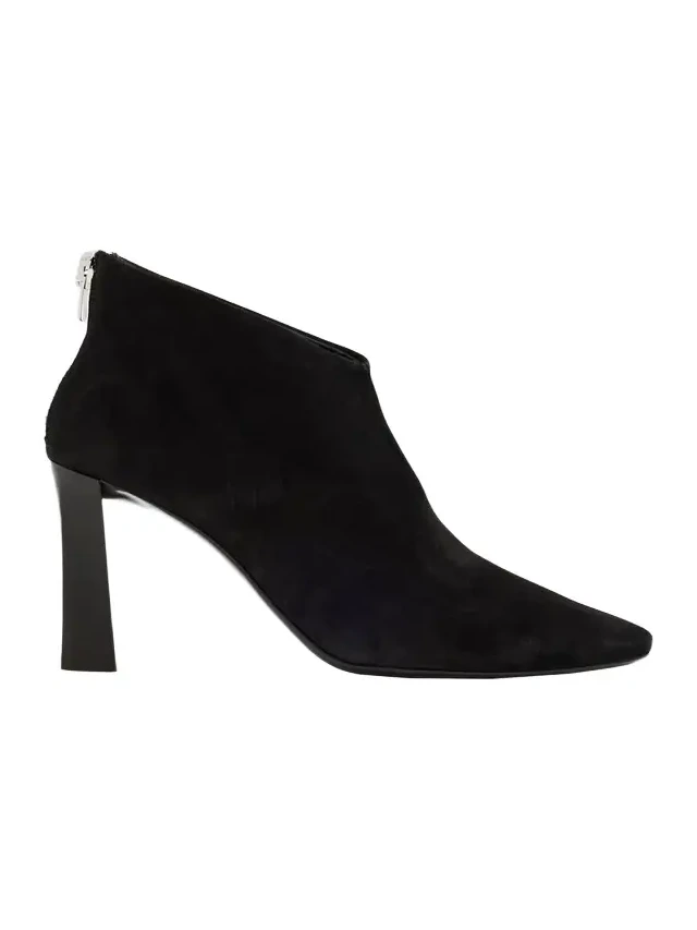 Sensorial Suede Leather Ankle Booties