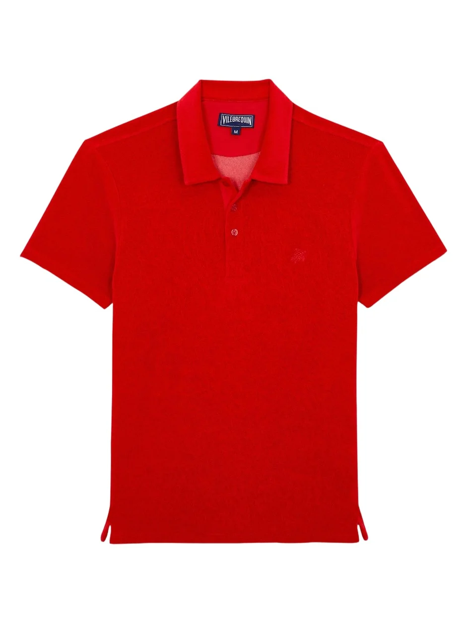 Men's Organic Terry Polo Shirt Men's Organic Terry Polo Shirt