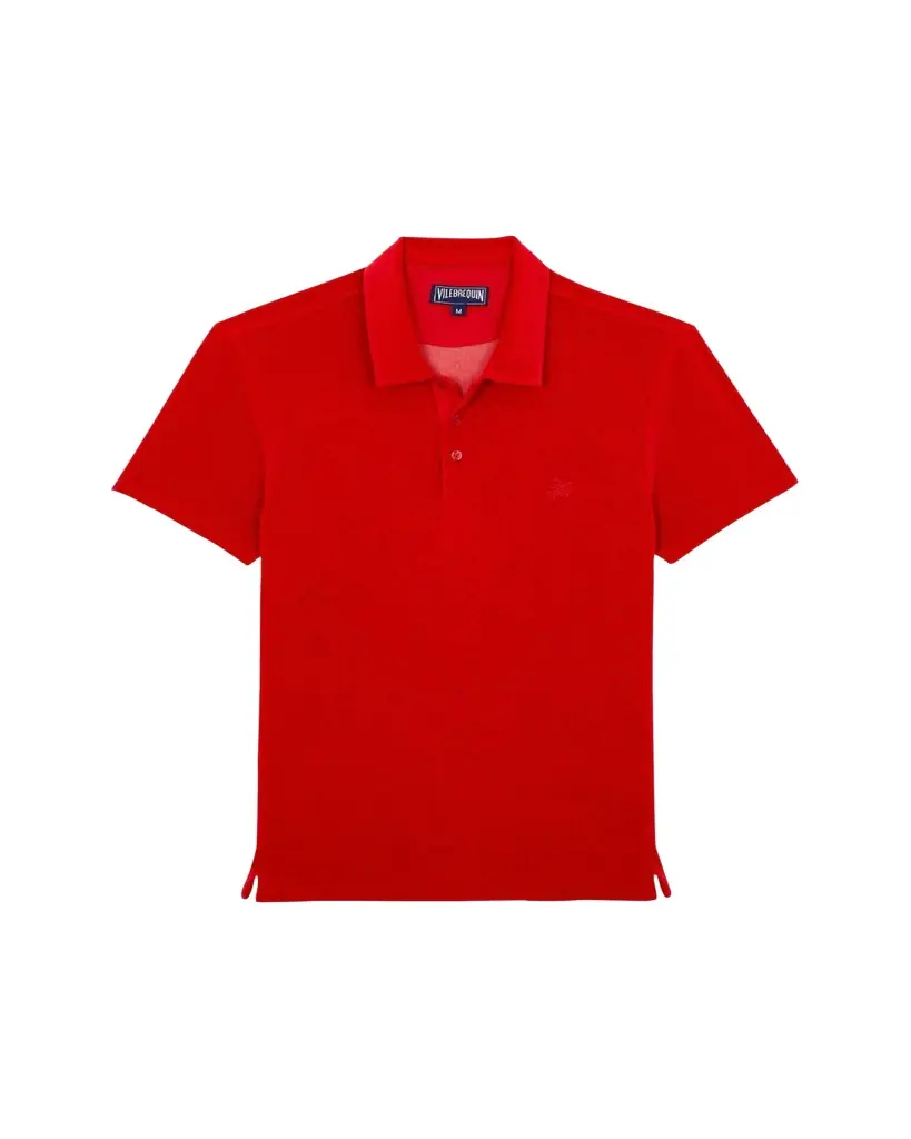 Vilebrequin Men's Organic Terry Polo Shirt | Image 1 Vilebrequin Men's Organic Terry Polo Shirt | Image 1