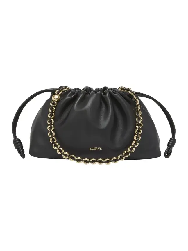 Flamenco Small Shoulder Bag in Napa Leather