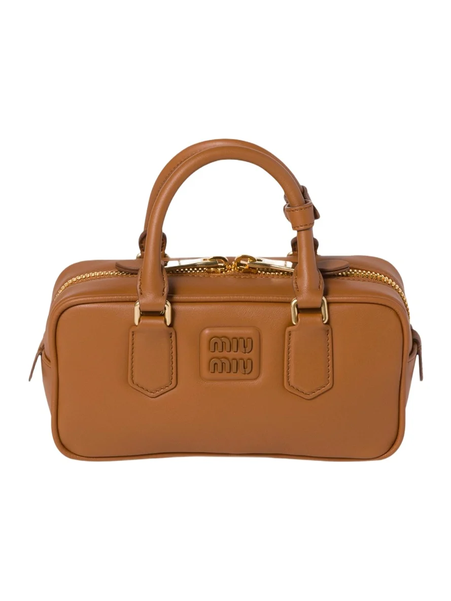 Zip Calf Leather Top-Handle Bag Zip Calf Leather Top-Handle Bag