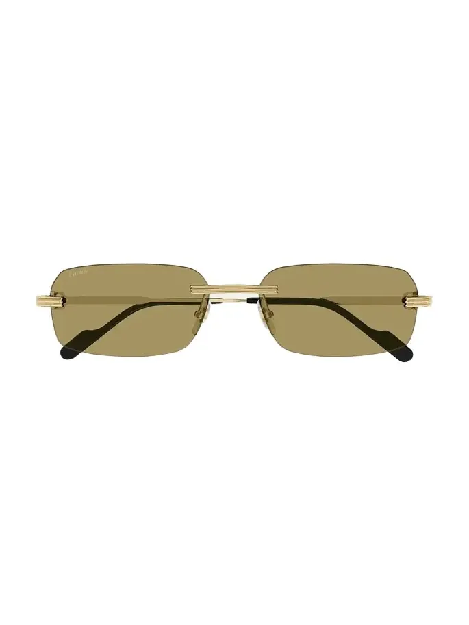 Men's Rimless Rectangle Metal Sunglasses Men's Rimless Rectangle Metal Sunglasses