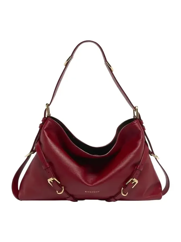 Givenchy Voyou Medium Shoulder Bag in Shiny Leather