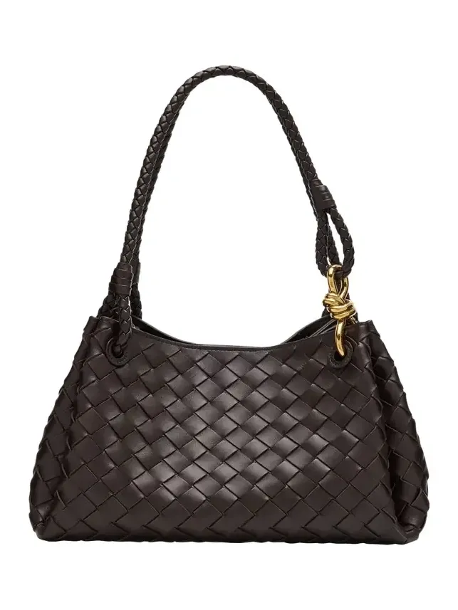 Parachute Medium Nappa Leather Shoulder Bag