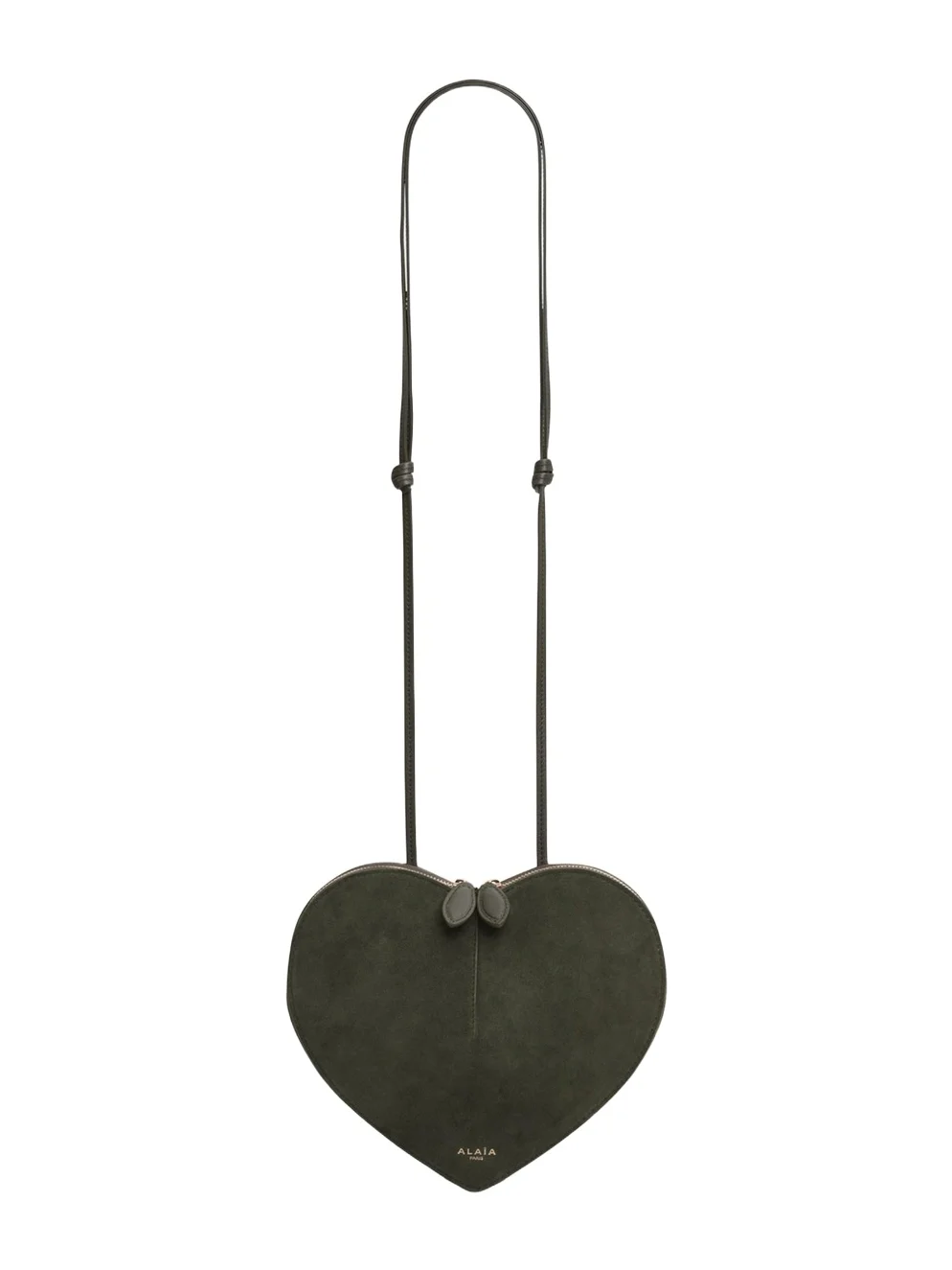 Le Coeur Crossbody Bag in Suede Le Coeur Crossbody Bag in Suede