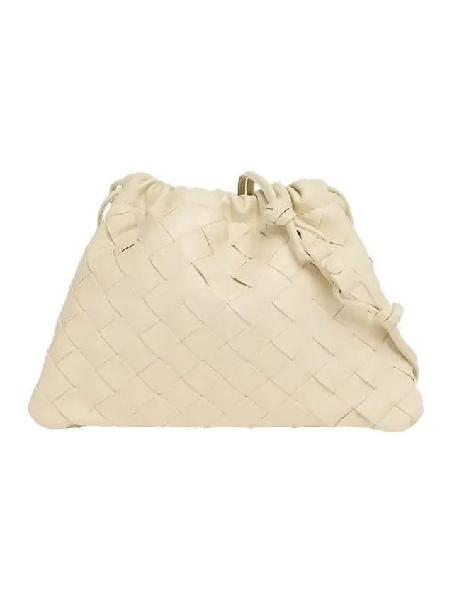 Small Leather Pouch Crossbody Bag