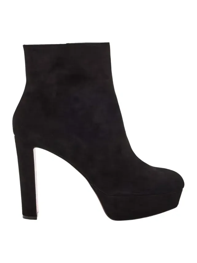 55mm Loo Suede Ankle Booties