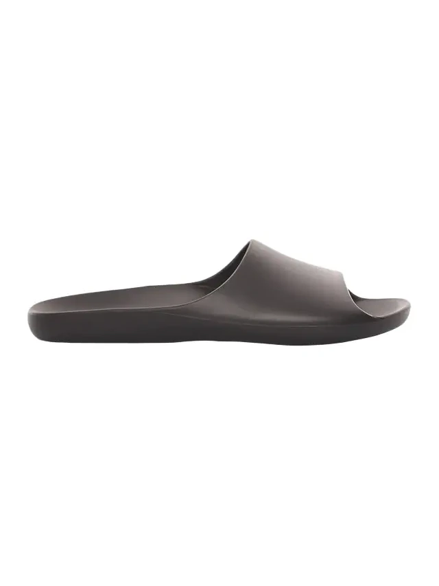 The Row Ama Rubber Flat Slide Sandals