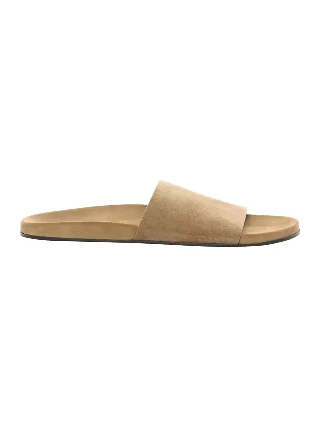 Men's Hugh Suede Slide Sandals
