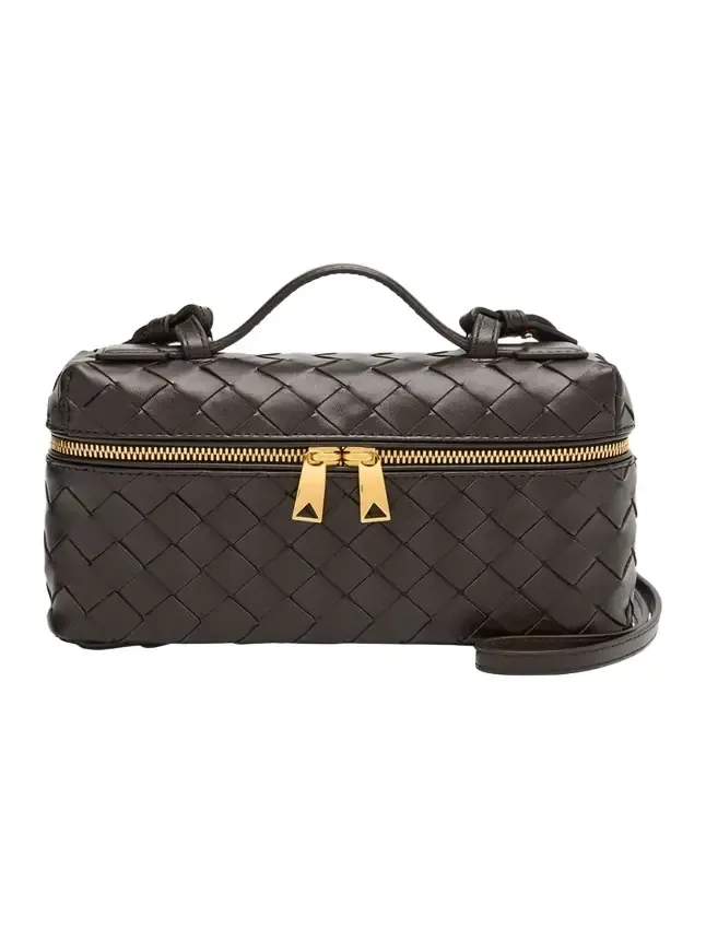 Bang Bang Vanity Intrecciato Leather Crossbody Bag Bang Bang Vanity Intrecciato Leather Crossbody Bag