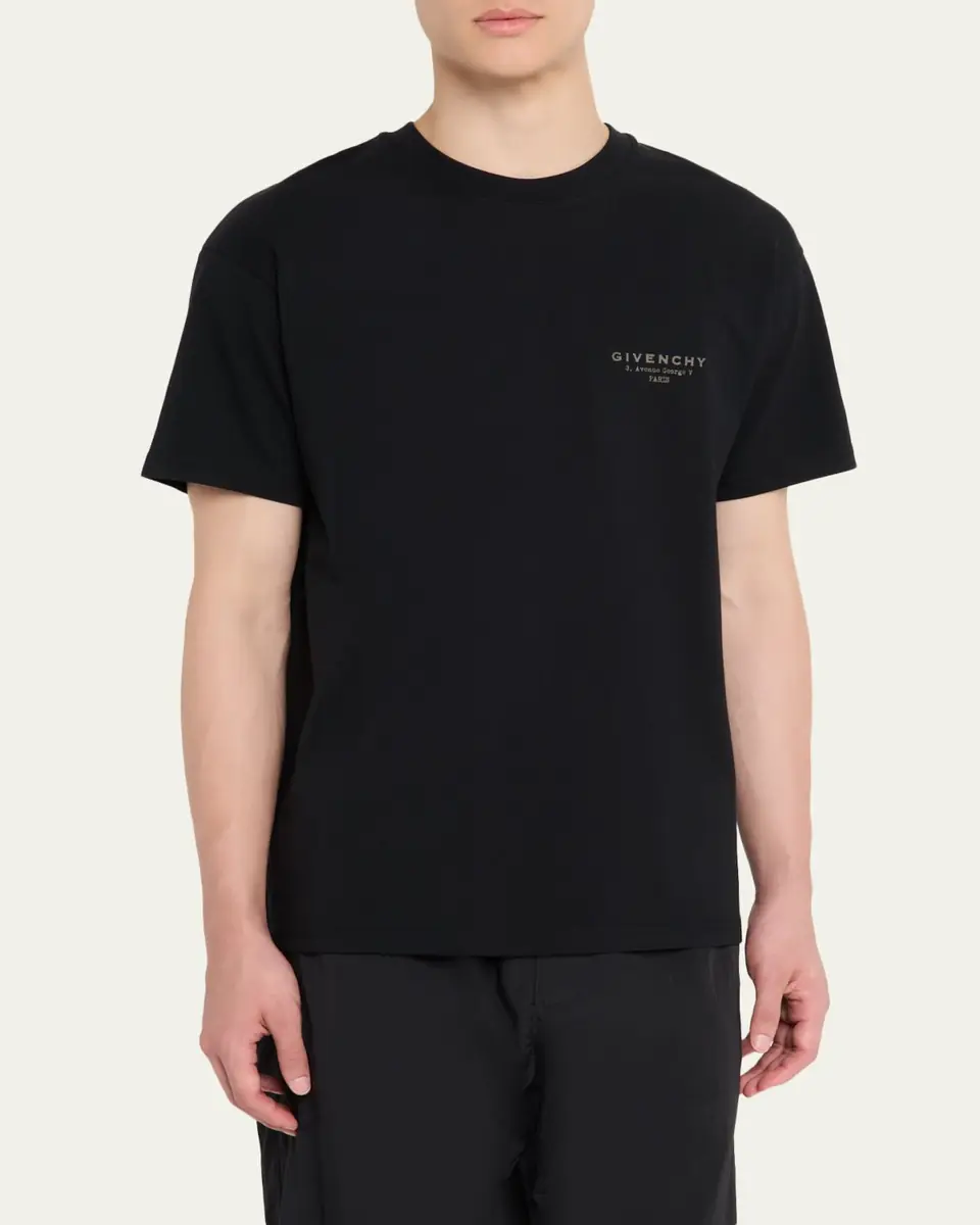 Givenchy Men's Stamp T-Shirt | Thumbnail 4