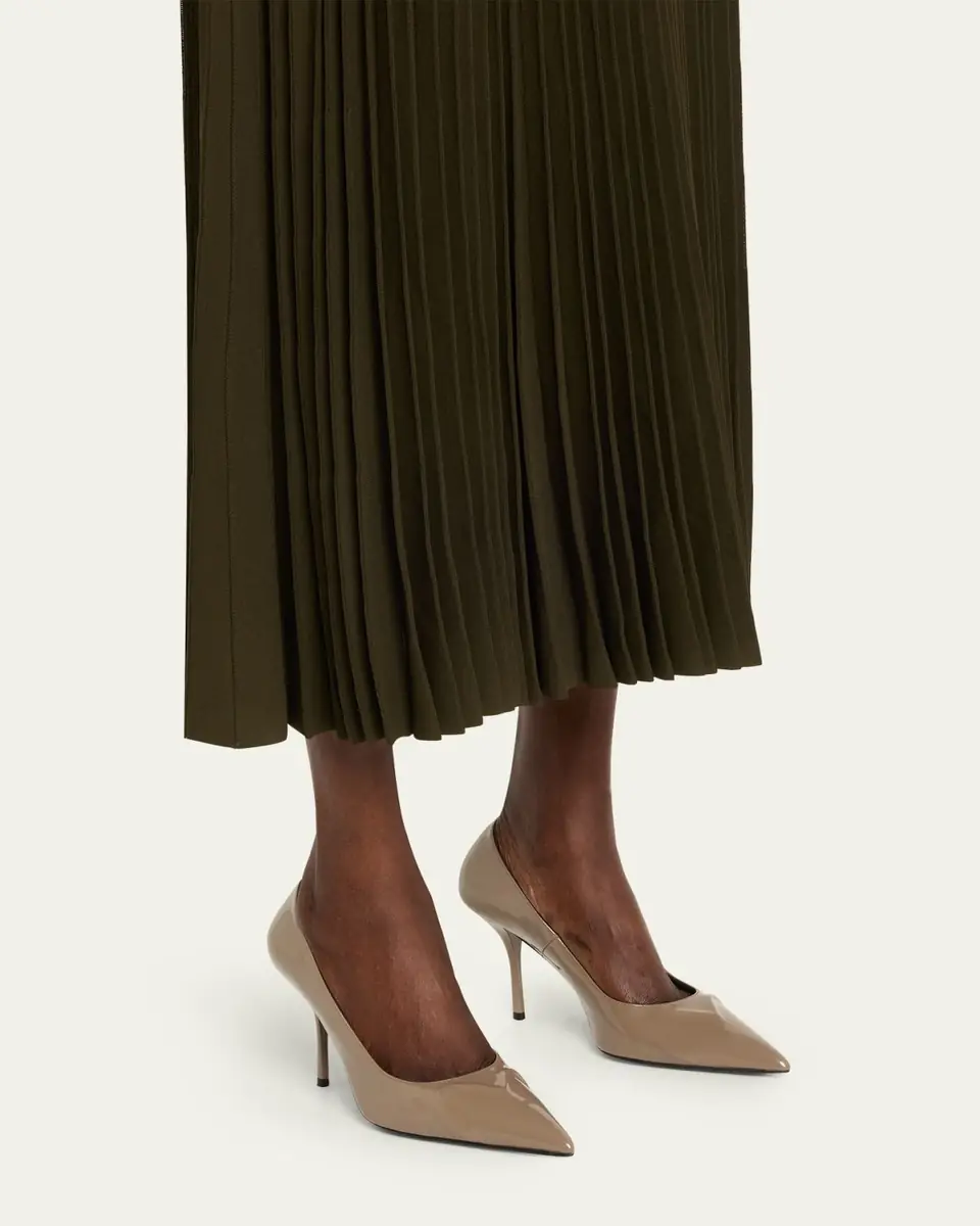 ALAÏA Patent Leather 3D Coeur Pumps | Thumbnail 4