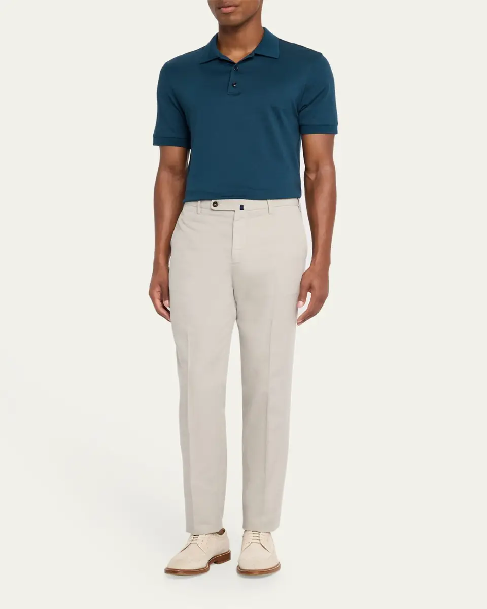 Incotex Men's Regular-Fit Chinolino Pants | Thumbnail 2