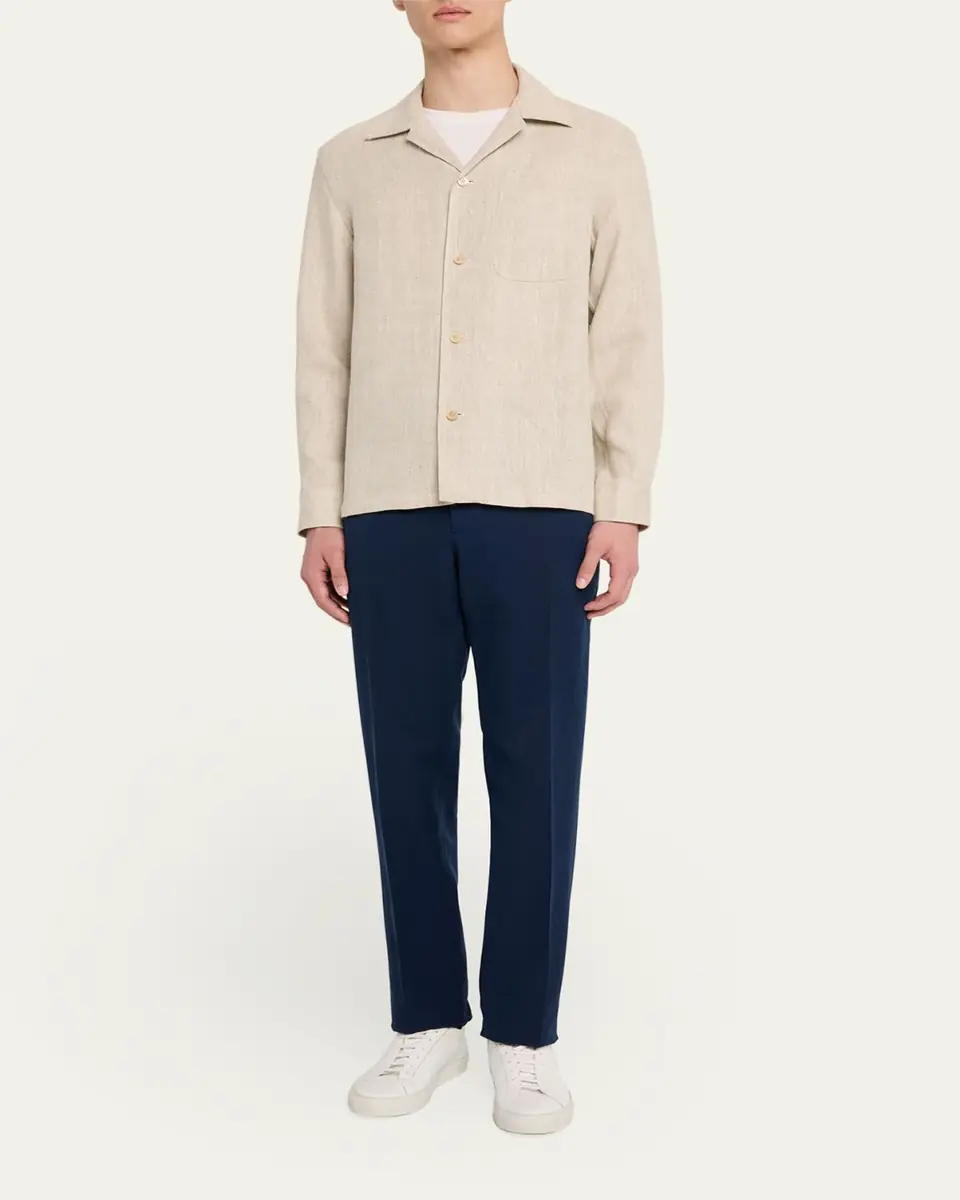 Incotex Men's Regular-Fit Chinolino Pants | Thumbnail 6