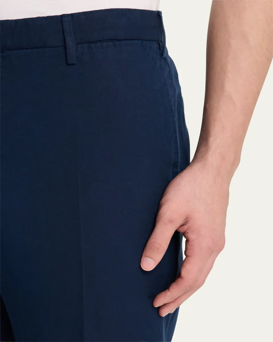Incotex Men's Regular-Fit Chinolino Pants | Thumbnail 9