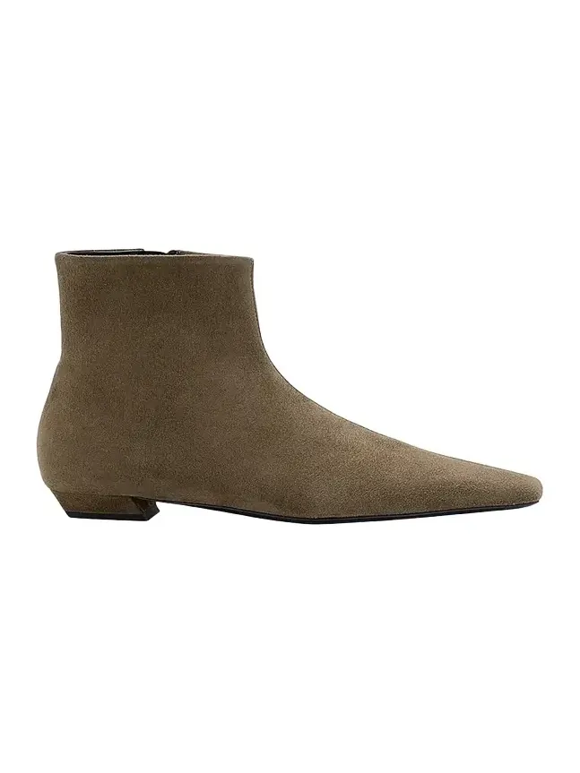 Trap Suede Zip Booties Trap Suede Zip Booties