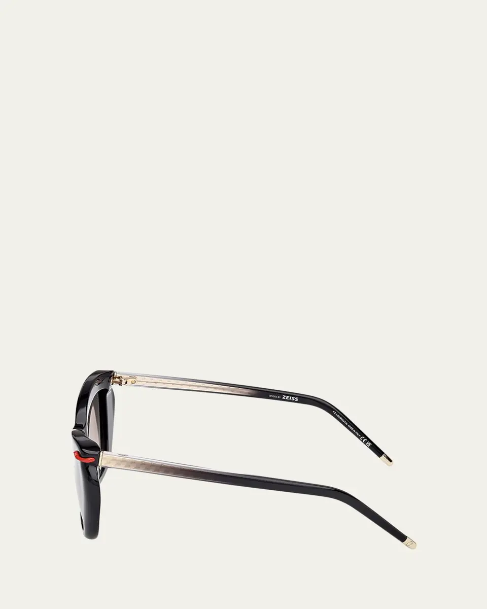 Christian Louboutin Square Acetate Sunglasses | Thumbnail 3