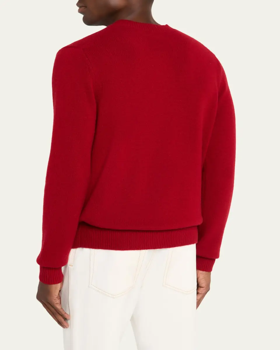 Guest in Residence Men's Cashmere Crewneck Sweater | Thumbnail 7 Guest in Residence Men's Cashmere Crewneck Sweater | Thumbnail 7