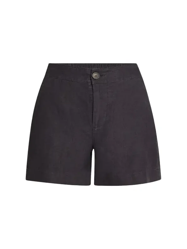 Vince Mid-Rise Hemp Shorts