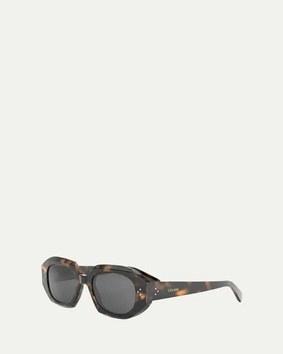Celine 3 Dot Geometric Square Sunglasses | Thumbnail 3