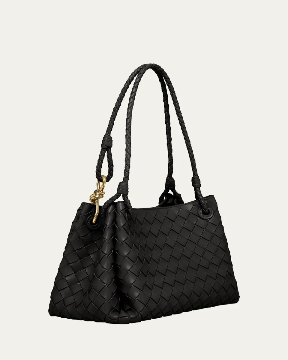 Bottega Veneta Parachute Medium Nappa Leather Shoulder Bag | Thumbnail 3