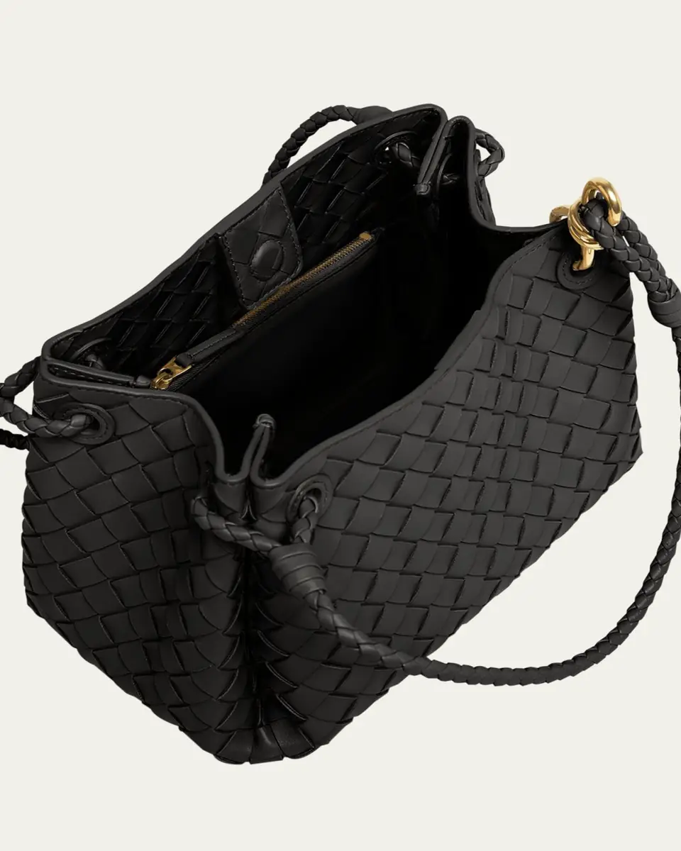 Bottega Veneta Parachute Medium Nappa Leather Shoulder Bag | Thumbnail 4