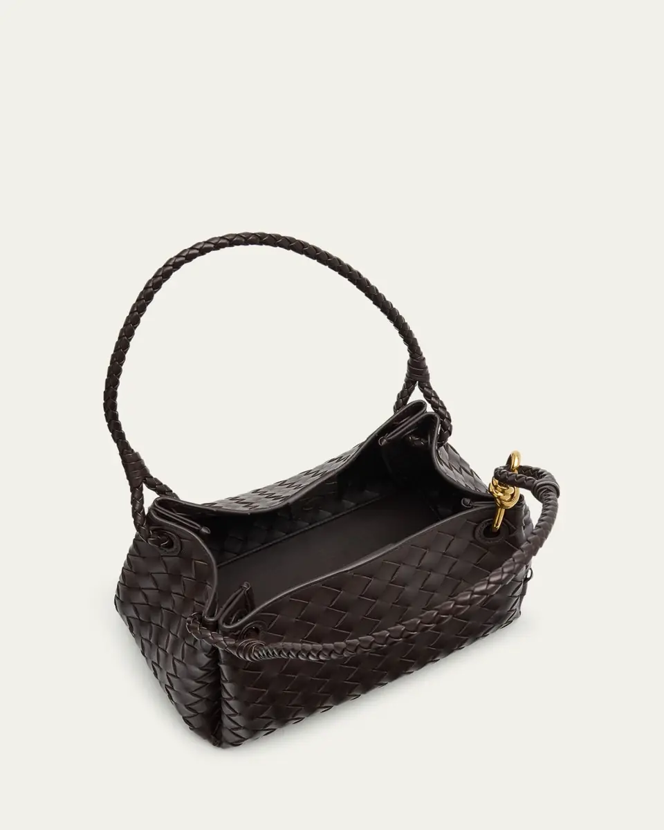 Bottega Veneta Parachute Medium Nappa Leather Shoulder Bag | Thumbnail 8