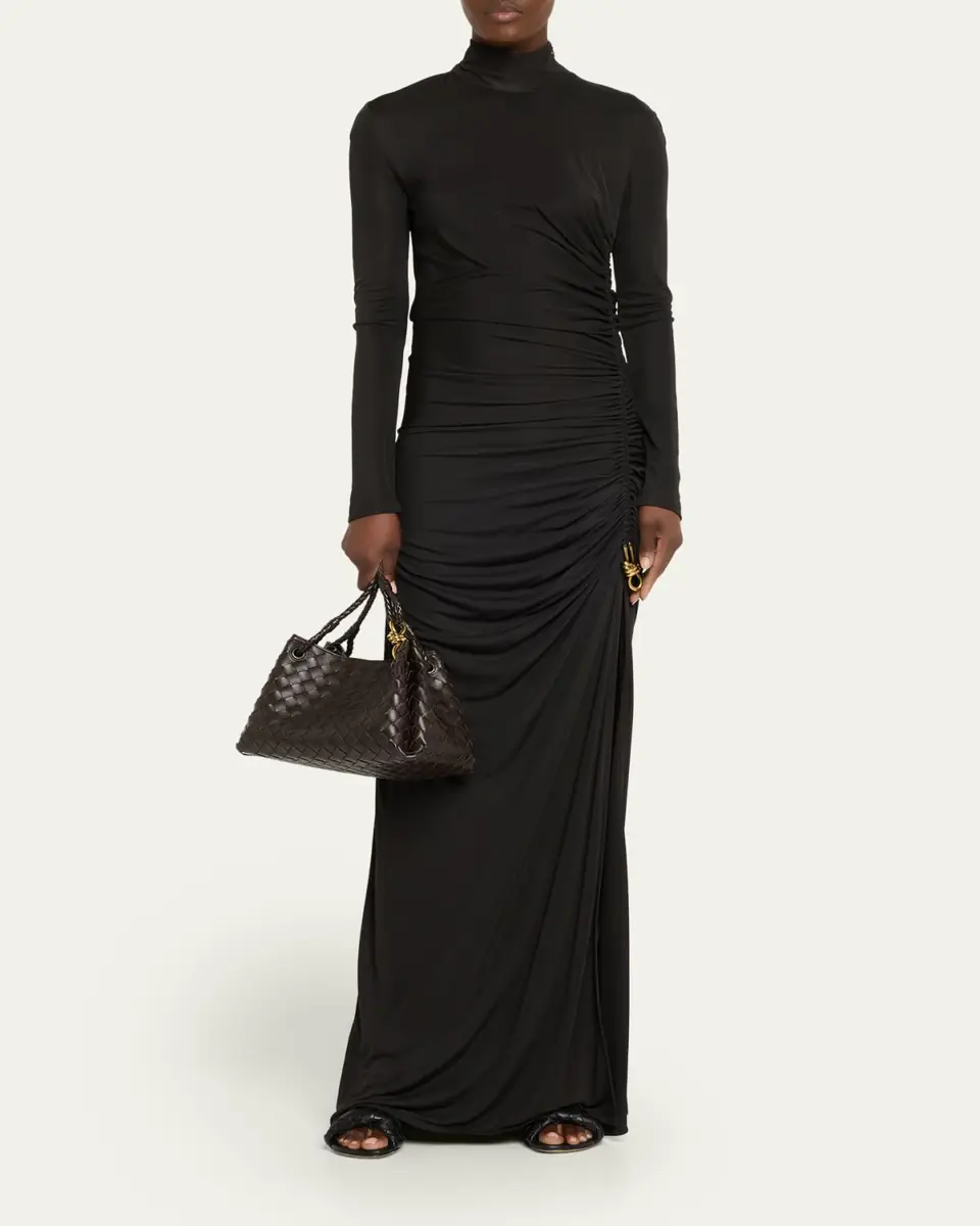 Bottega Veneta Parachute Medium Nappa Leather Shoulder Bag | Thumbnail 9