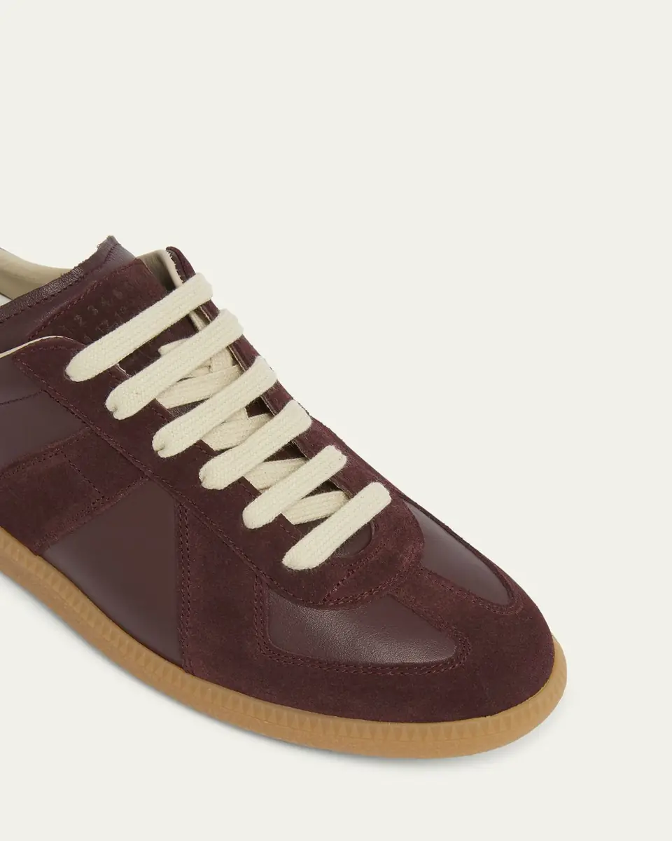 Maison Margiela Replica Suede & Leather Sneakers | Thumbnail 19 Maison Margiela Replica Suede & Leather Sneakers | Thumbnail 19