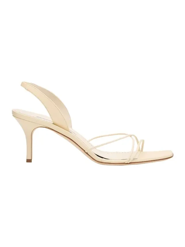 Leather Strappy Slingback Sandals Leather Strappy Slingback Sandals