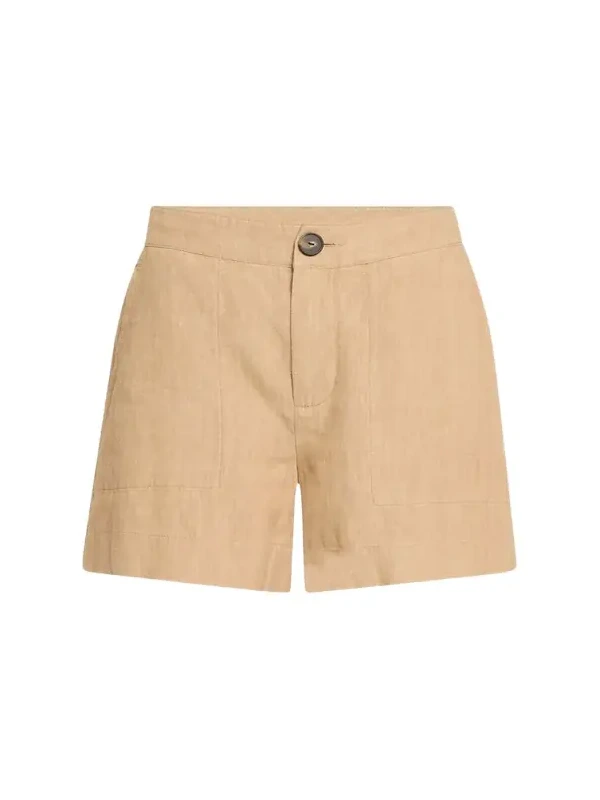 Vince Mid-Rise Hemp Shorts