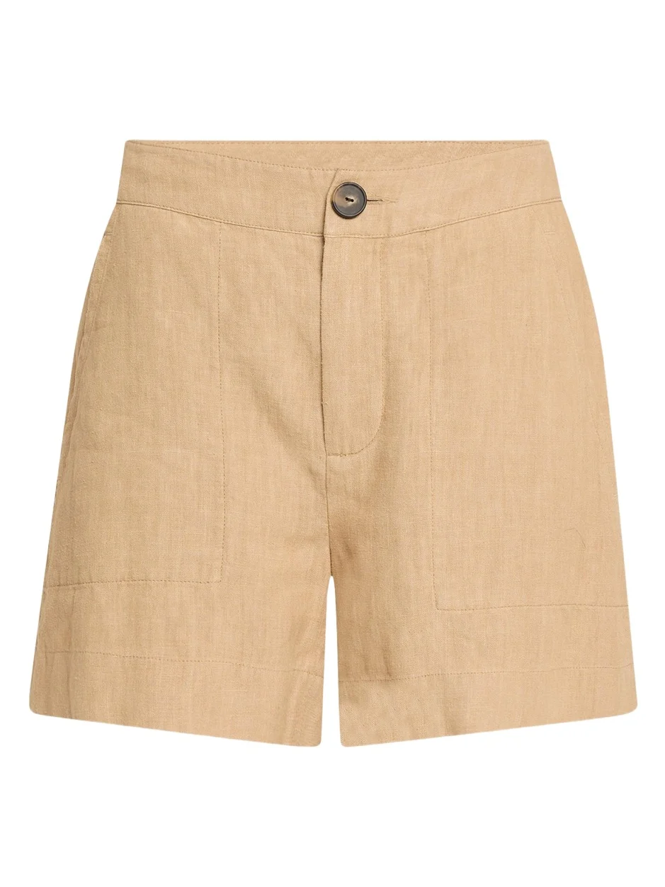 Vince Mid-Rise Hemp Shorts